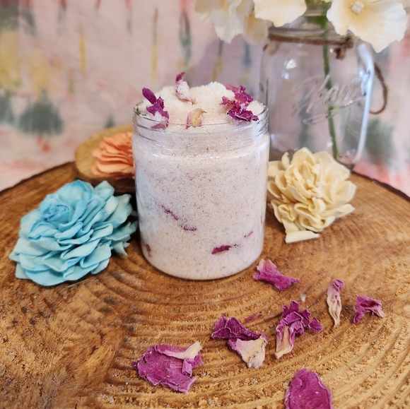 Handmade Tickle‎ Me Pink fizzy bath salts - Picture 1 of 5